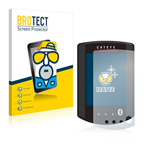 BROTECT Protector Pantalla Anti-Reflejos Compatible con Cateye Strada Smart (2 Unidades) Pelicula Mate Anti-Huellas