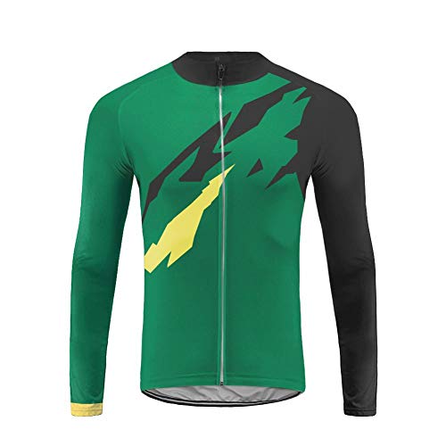 BurningBikewear Uglyfrog Manga Larga Maillot Ciclismo De Hombre Otoño Style Ropa De Triatlon Transpirables Autumn Mejor Ajuste CXMX03F