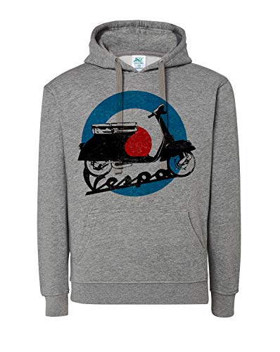 Camiseta Bien Impresa Sudadera Vespa Mujer (S)