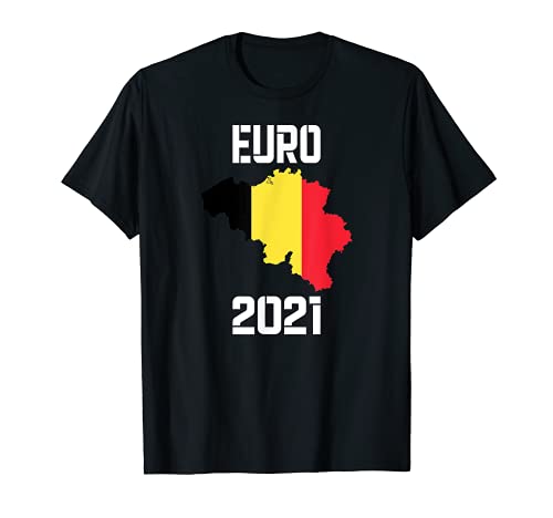 Camiseta Euro 2021 Bandera de fútbol de Bélgica Camiseta
