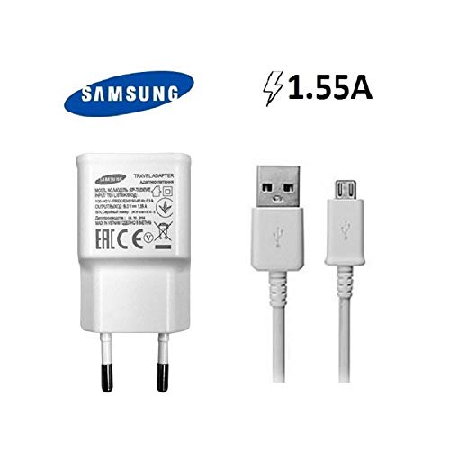 Cargador Original (Micro- USB) EP-TA50EWE para Galaxy S4, S5, A3 (2016), A5 (2016), J1, J3, J5, J7, Core, Prime, Grand, Bulk