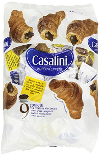 Casalini Cornetti con crema de chocolate 9 x 50 g