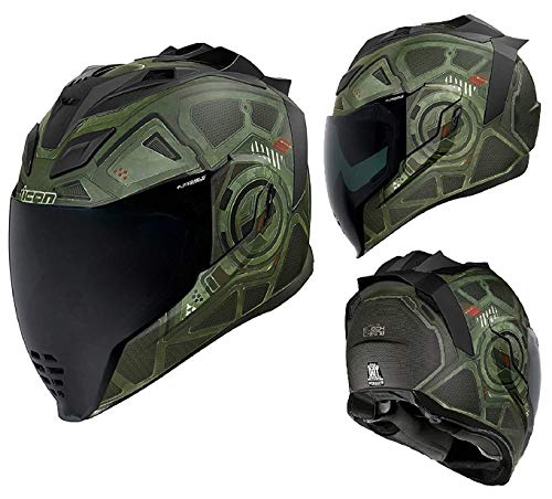 Casco de moto Icono Airflite Blockchain