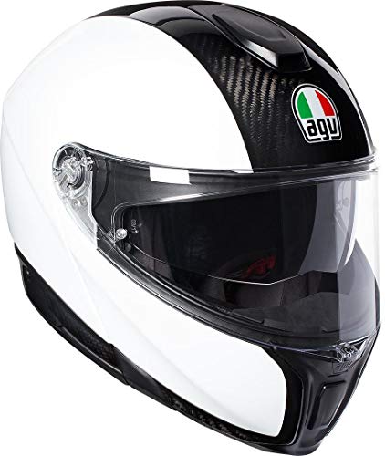 Casco Deportivo AGV E05 Solid MPLK Carbon/White M