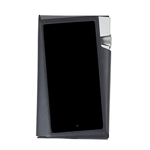 Case&Sir para Astell&Kern A & Norma SR25, Cover hecha a mano PU Funda de cuero caso AK SR25 (negro)