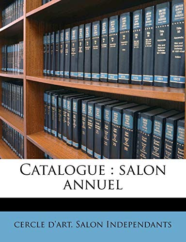 Catalogue: salon annuel