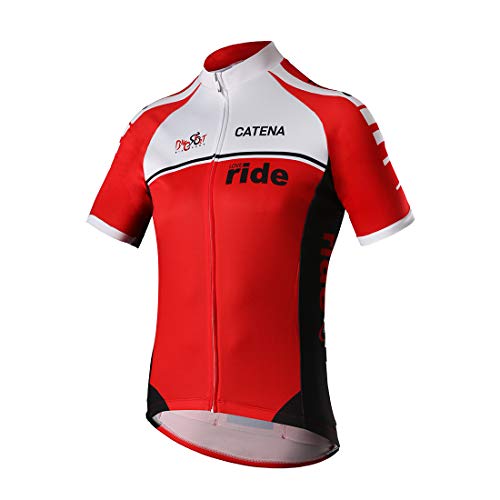 Catena Maillot de Ciclismo Hombre Camiseta Manga Corta Jersey Ropa para Bicicleta Verano MTB Camisa