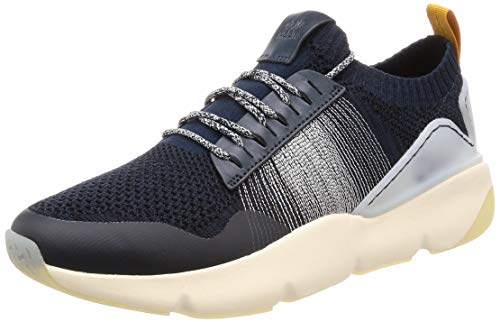 Cole Haan Herren Zerogrand All-day Trainer Sneaker Blau Black/Morning Mist/Golden Orange Blueberry/Ivory), 43 EU