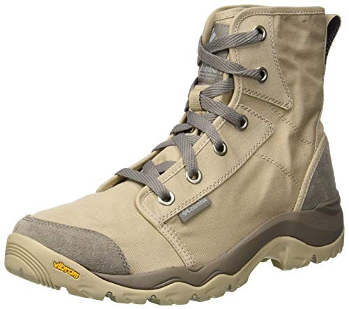 Columbia Camden Chukka, Botas Casual Hombre, Blanco Crema (Ancient Fossil Grey Ice), 46 EU