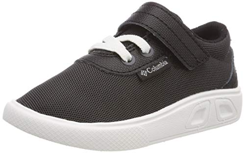 Columbia Childrens Spinner, Zapatillas Casual, Negro (Dark Grey, Mountain Red), 29 EU