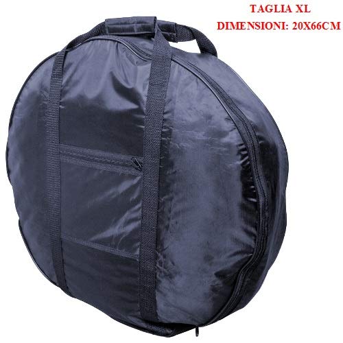 Compatible con CASALINI para Rueda DE Recambio con Cierre con Cremallera Y Asas TAMAÑO XL 20X66CM Rueda DE PROTECCIÓN para Garaje Impermeable