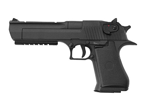 Cyma CM.121 Classic Airsoft Metal Slide AEP - Pistola de airsoft (incluye batería NIMH y cargador)