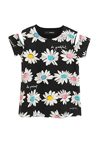 Desigual TS_Marsella Camiseta, Black, 5/6/2020 para Niñas