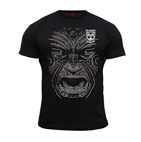 Dirty Ray Rugby New Zealand Warriors Camiseta Hombre KRB4 (L)