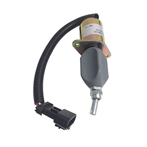 Disenparts 99453479 24V Válvula de Solenoide de Corte de Combustible Sa478024 1751Es-24A7uc9b5s5 para Excavadora Hitach I Ex215 Fh200-3 New Holland Cargador de Ruedas Fd175 Fl175 Fr160.2 Woodward