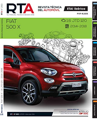 Documentación técnica RTA 283 FIAT 500X (desde 2014)