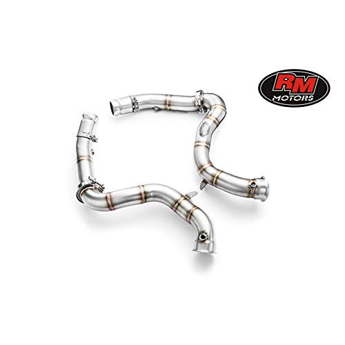 Downpipe Decat Catalizador Acero Inoxidable para Mercedes W205 C63 AMG 4.0i V8 Bi-Turbo 2015 2016 2017 2018 2019 2020 2021 476PS RWD