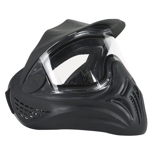 Empire Paintball Maske Helix Thermal - Balines de plástico para Airsoft, Color Negro, Talla Standard