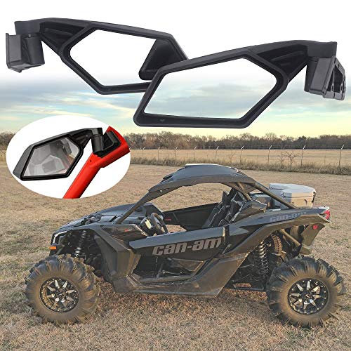 Felicey perfectamente UTV Retroview Ajustable 4x4 Racing Side Side Set for Can-am Maverick X3 & Max SSP para su.zu.ki King Quad 450 quad 2017-2019 Diseño elegante