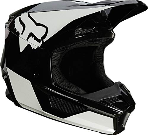 Fox V1 Revn Helmet Black/White M