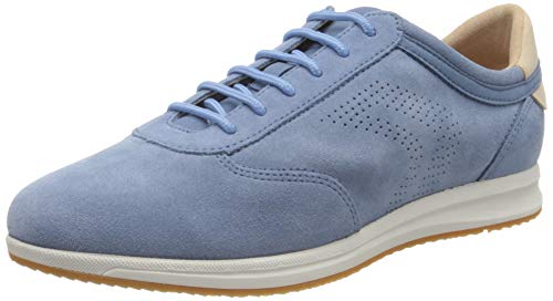 Geox D Avery C, Zapatillas Mujer, Azul (Lt Blue/Skin C4za5), 41 EU