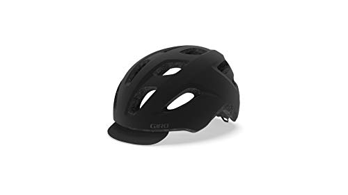 Giro Cormick XL Casco de Ciclismo Urban, Unisex Adulto, Negro Mate y Azul Oscuro, Talla única