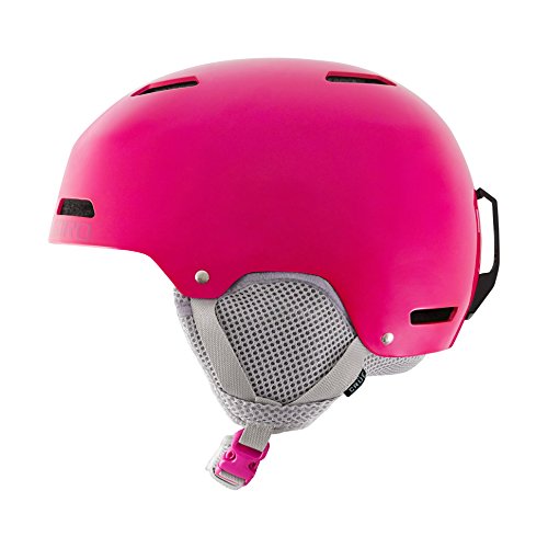 Giro Crüe - Casco de esquí para niña, Color Rosa/Gris, Talla S