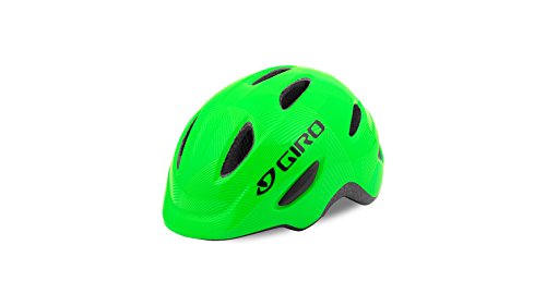 Giro Scamp Casco, Infantil, Verde/Verde Lima, X-Small (45-49 cm)