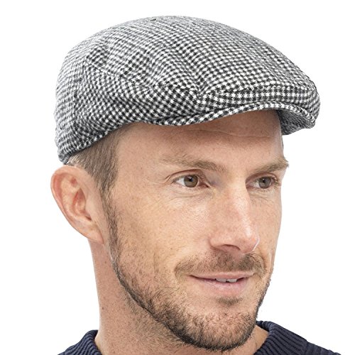 Gorra Tom Franks, clásica, para hombre negro, blanco M/L