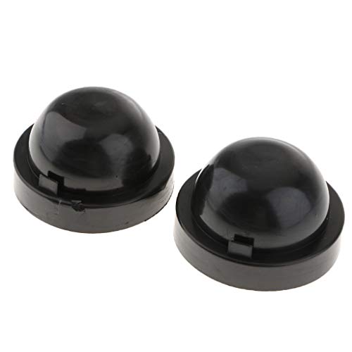 H HILABEE 2x Tapa de Sellado de Carcasa de Goma para Faros Delanteros de Coche para Conversión de LED 100 Mm