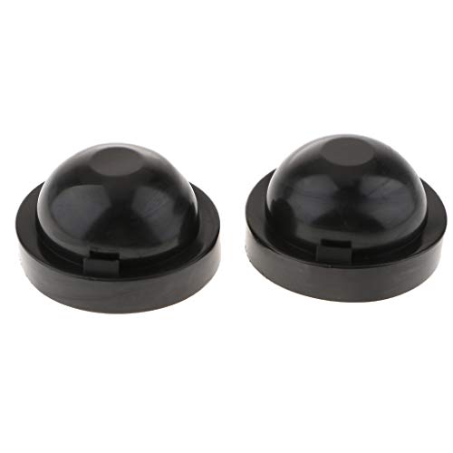 H HILABEE 2x Tapa de Sellado de Carcasa de Goma para Faros Delanteros de Coche para Conversión de LED 105 Mm