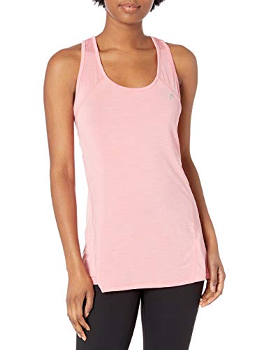 HEAD Camiseta de tirantes Spacedye Upbeat para mujer - rosa - Small