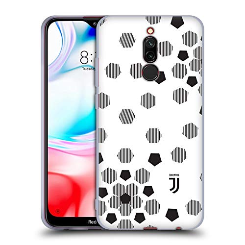 Head Case Designs Licenciado Oficialmente Juventus Football Club Balón de fútbol Patrones Carcasa de Gel de Silicona Compatible con Xiaomi Redmi 8