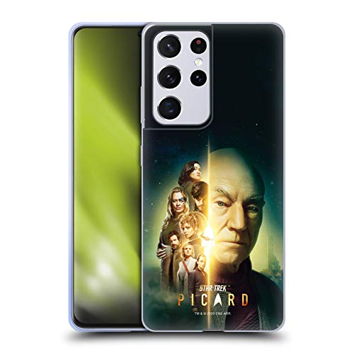 Head Case Designs Licenciado Oficialmente Star Trek: Picard Grupo 2 Carteles de Personajes Carcasa de Gel de Silicona Compatible con Samsung Galaxy S21 Ultra 5G