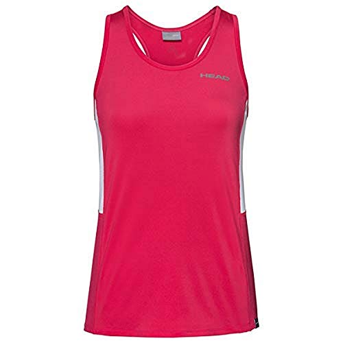 Head Club Tank Top W Camisetas, Mujer, Rojo, XX-Large