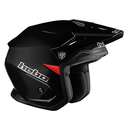 Hebo HC1112NM Trial Zone 5 Casco, Negro, M