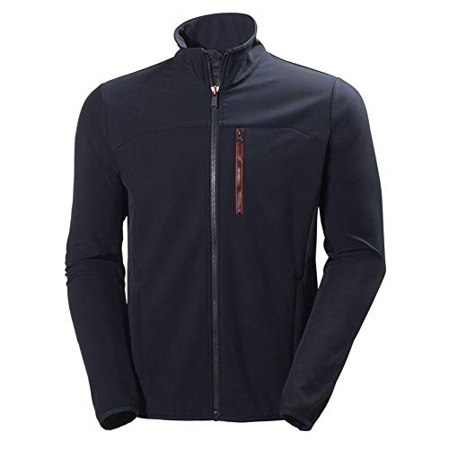 Helly Hansen Crew Chaqueta deportiva, Hombre, Azul (Azul Navy), Large (Tamaño del fabricante:L)