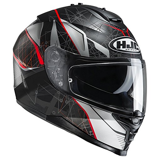 HJC 12377107 Casco de Moto, Hombre, Daugava, S