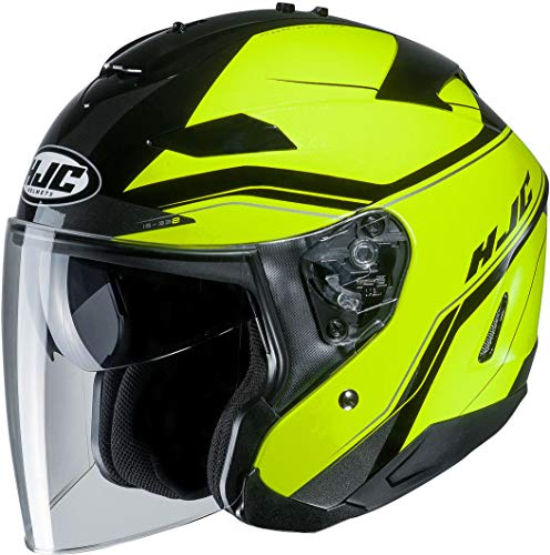 HJC Helmets Is-33 II-Korba / Mc4h Casco, Hombre, Amarillo/Negro, XXL (63/64)