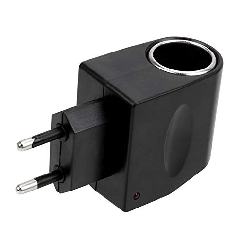 iSpchen Adaptador de Cable de Extensión Para Encendedor de Cigarrillos de Coche de 12 V, Convertidor de Voltaje de Adaptador de Corriente de Coche Para Coche, Furgoneta, Camión, Enchufe de La Ue