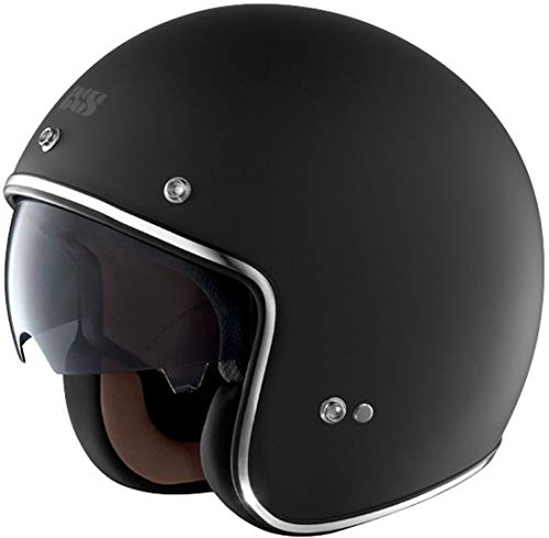 IXS Casco Jet HX 77 Negro Mate M