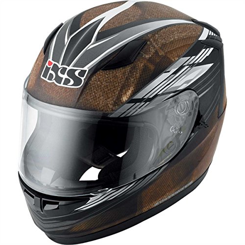 IXS HX 490 Lucid - casco integral Braun-Silber Talla:small