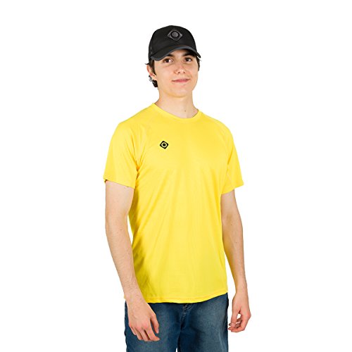 Izas CREUS II Camiseta Manga Corta, Hombre, Amarillo Fluor, 4XL