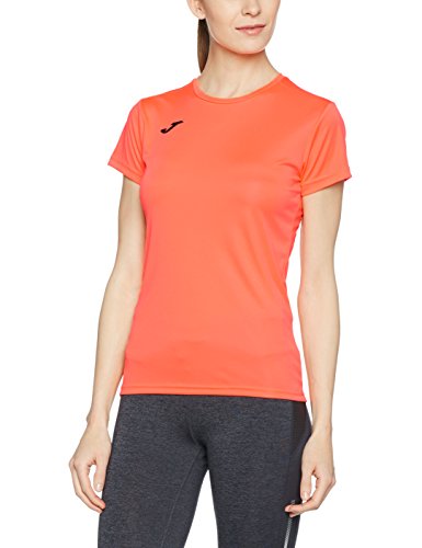 Joma Combi, Camiseta de manga corta Para Mujer, Rosa (Coral Fluor - 040), S