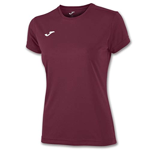 Joma Combi Camisetas Señora, Mujer, Burdeos, XL