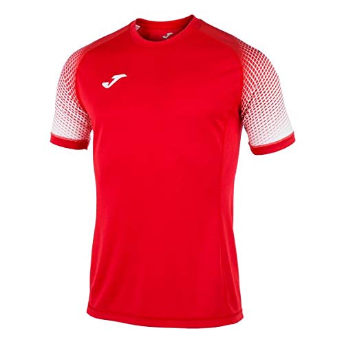 Joma Hispa Camisetas Equip. M/c, Hombres, Rojo, 2XL-3XL