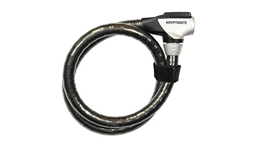 Kryptonite (004158 ANTIRROBO KRYPTOFLEX 2080 Armored Key Cable Candado, Calidad, Unisex Adulto, 80 cm