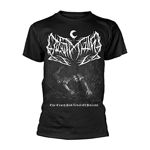 Leviathan Tenth Sublevel of Suicide Oficial Camiseta para Hombre (Medium)