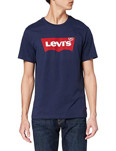 Levi's Graphic Set-In Neck, Camiseta para Hombre, Azul (C18977 Graphic H215-Hm Dress Blues Graphic H215-Hm 36.3 139), X-Small