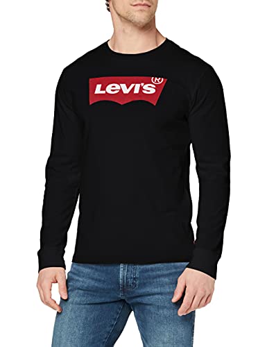 Levi's Graphic tee B Camiseta, Hm LS Better Black, XL para Hombre